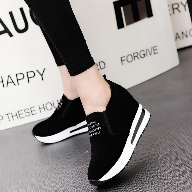 Women Shoes Platform Spring Summer with Wedge Heel Creepers Casual Swing Loafers Footwear XWD7072 | Обувь