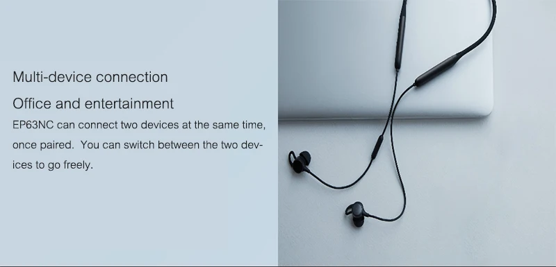 Meizu EP63NC ANC гарнитура Bluetooth 5,0 Беспроводные Активные шумоподавляющие наушники AptX аудио голосовой помощник удаленное ухо