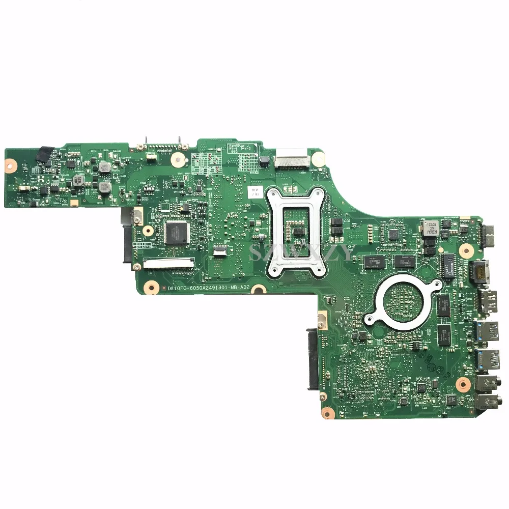 Материнская плата для ноутбука Toshiba L850 L855 материнская V000275060 6050A2491301 HD7670M/2 ГБ PGA989 HM76