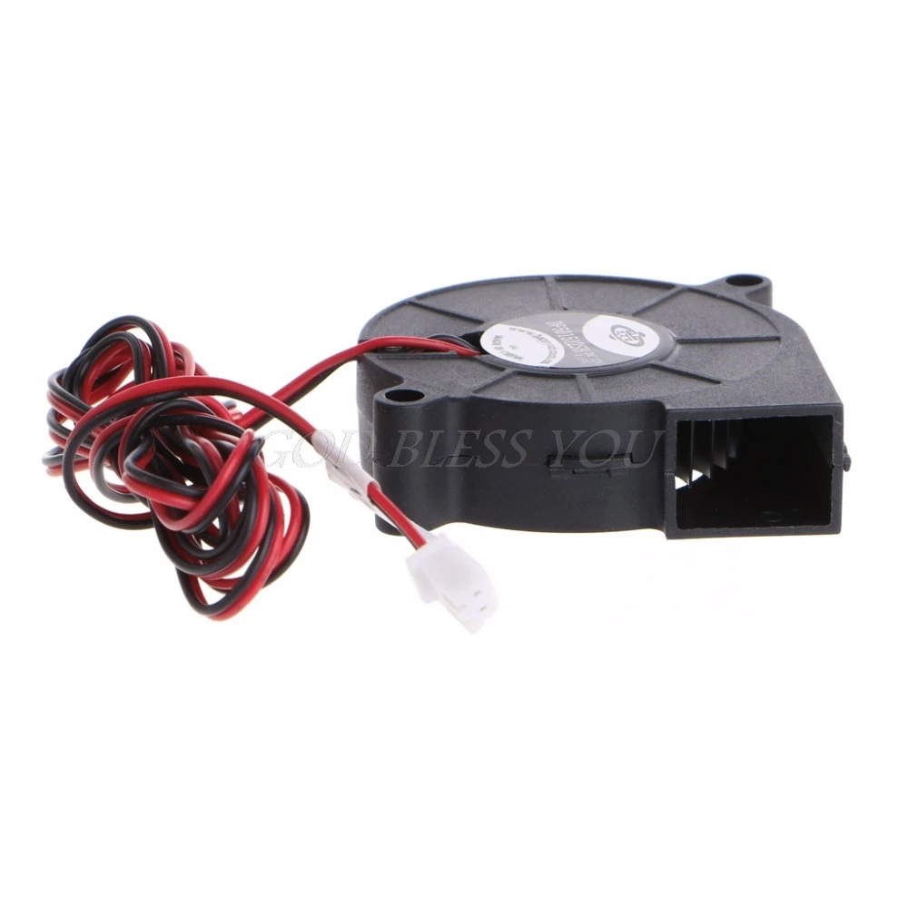 

1Pc 12V DC 50mm Blow Radial Cooling Fan Hotend Extruder For 3D Printer Dropshipping