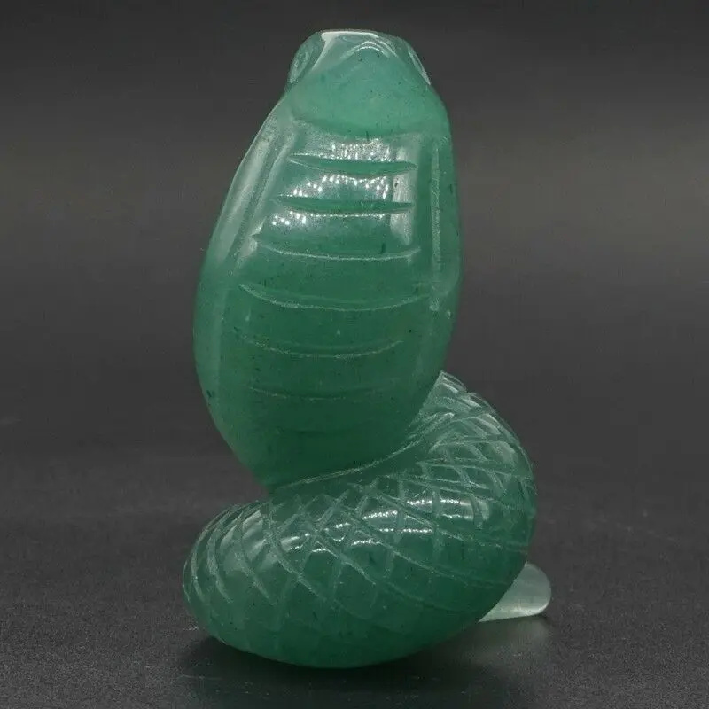 Искусственный драгоценный камень 2 дюйма зеленый авантюрин резное ремесло