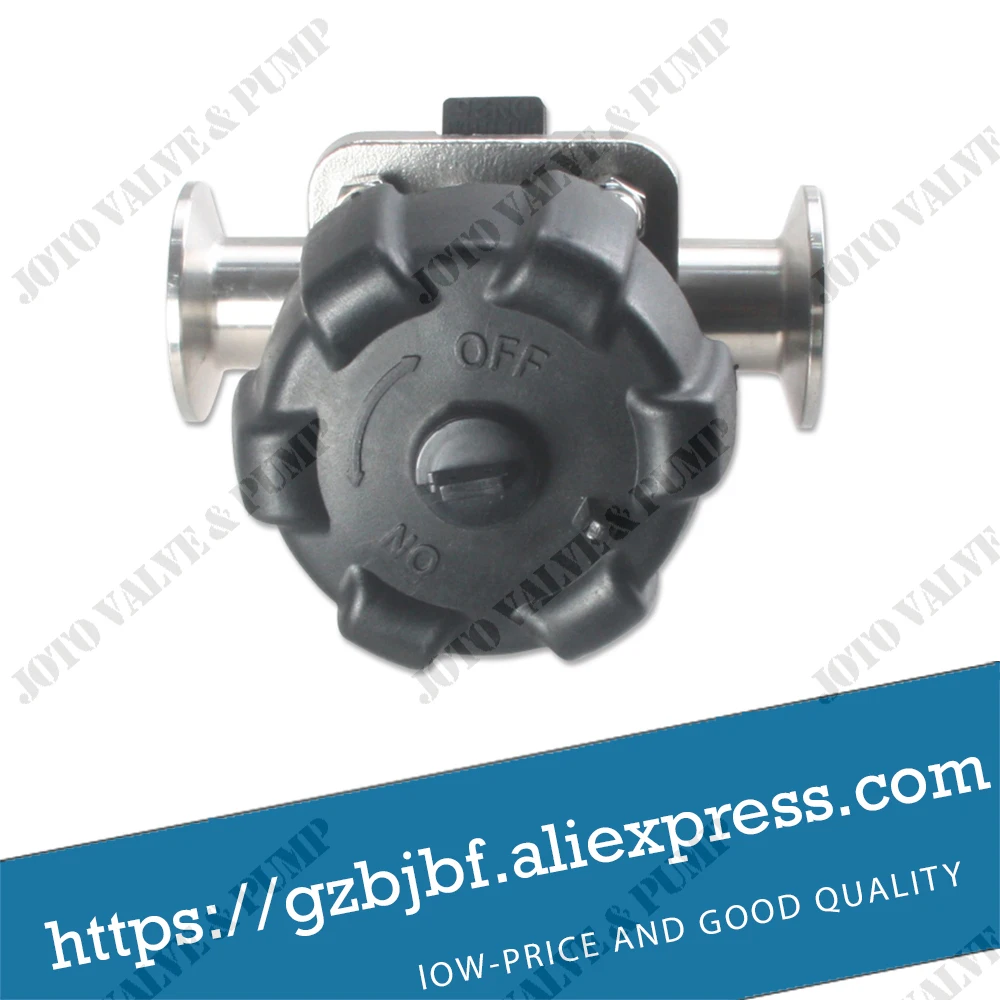 free shipping 2pcs 3/4&quot 19mm 316 Stainless Steel Sanitary Diaphragm Valve Food Industries | Обустройство дома