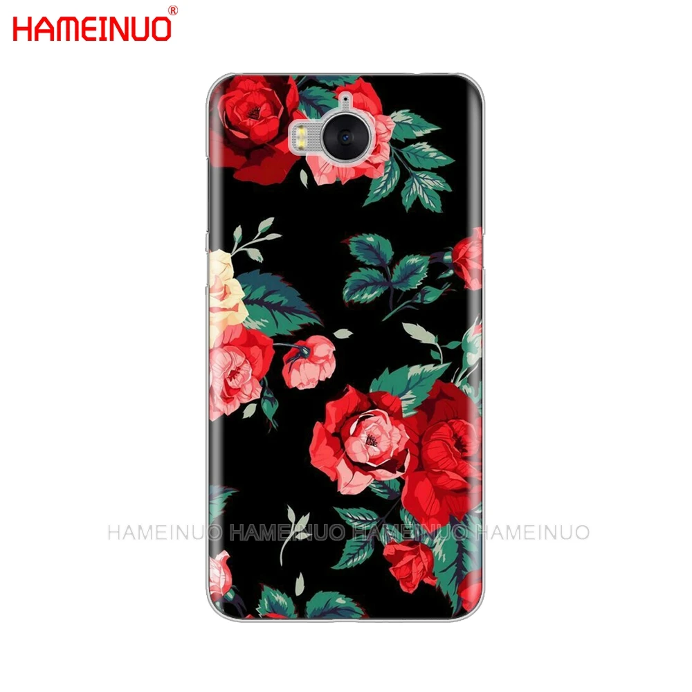 HAMEINUO цветок розовый пион сотовый телефон чехол для huawei honor 3C 4X 4C 5C 5X 6 7 Y3 Y6 Y5 2 II Y560