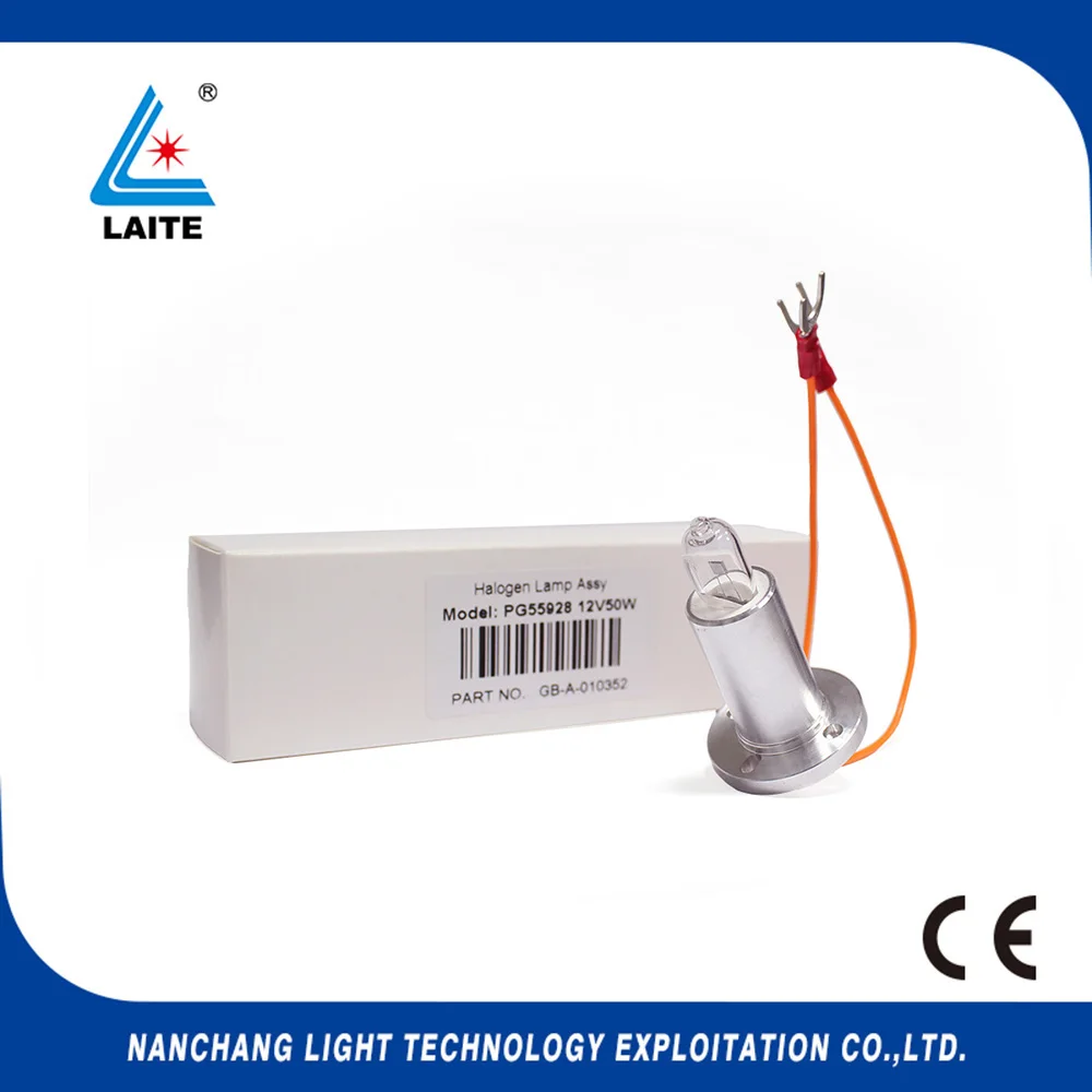 Siemens 12v50w PG55928 биохимический анализатор галогенная лампа Бесплатная shipping