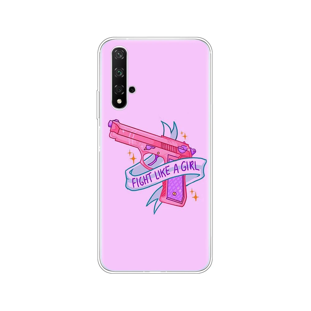 80223 Чехол для Honor 20, силиконовый чехол на заднюю панель, чехол для телефона huawei Honor 20 Pro Lite Honor20, YAL-L21, YAL-L41, мультяшная защита - Цвет: 80223