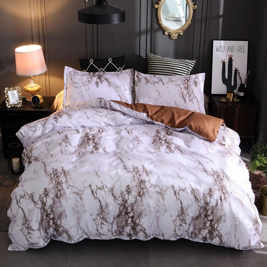 LOVINSUNSHINE пододеяльник King Size одеяло комплекты постельного белья Queen Marble Комплект SG01