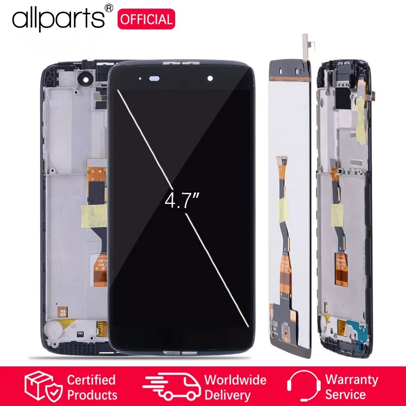 Тестирование 4 7 ''дисплей для Alcatel Idol 3 LTE 6039 6039A к 6039Y OT6039 LCD For сенсорный