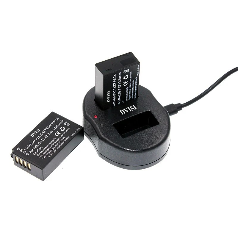 3 шт. аккумуляторные батареи 7 4 в а · ч|digital camera battery|camera batteryen el20 |