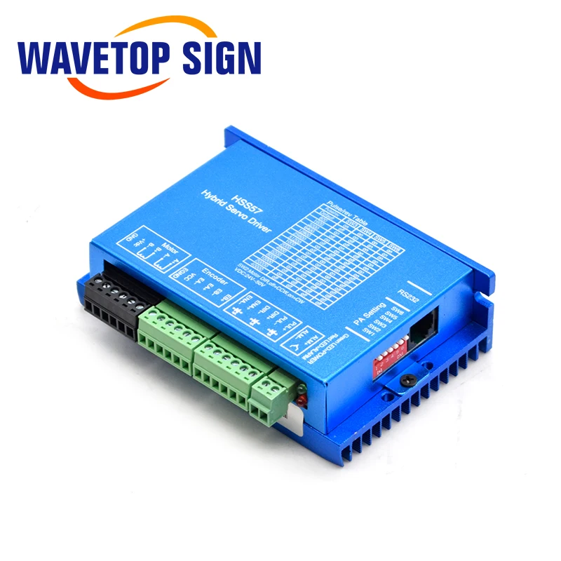 WaveTopSign NEMA 23 57HSE замкнутый контур шаговый двигатель и драйвер 57HSE2N-D25 мотор+ HSS57 Драйвер+ крутящий момент 2N. M