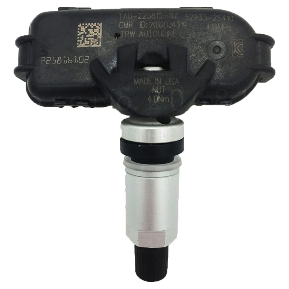 Оригинальный 52933 2S410 529332S410 433 МГц оригинальный датчик TPMS для Hyundai IX35 Elantra Equus i40 Kia