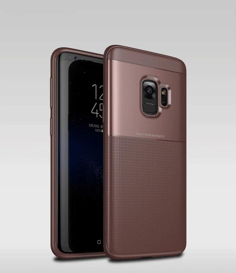 Роскошный противоударный чехол LUPHIE для samsung Galaxy S10 S9 Plus S10e, защитный чехол из ТПУ для samsung Note 9, деловой силиконовый чехол