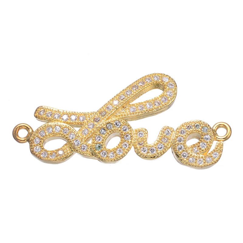 Принадлежности для ювелирных изделий 5 шт. блестящие циркониевые Подвески с