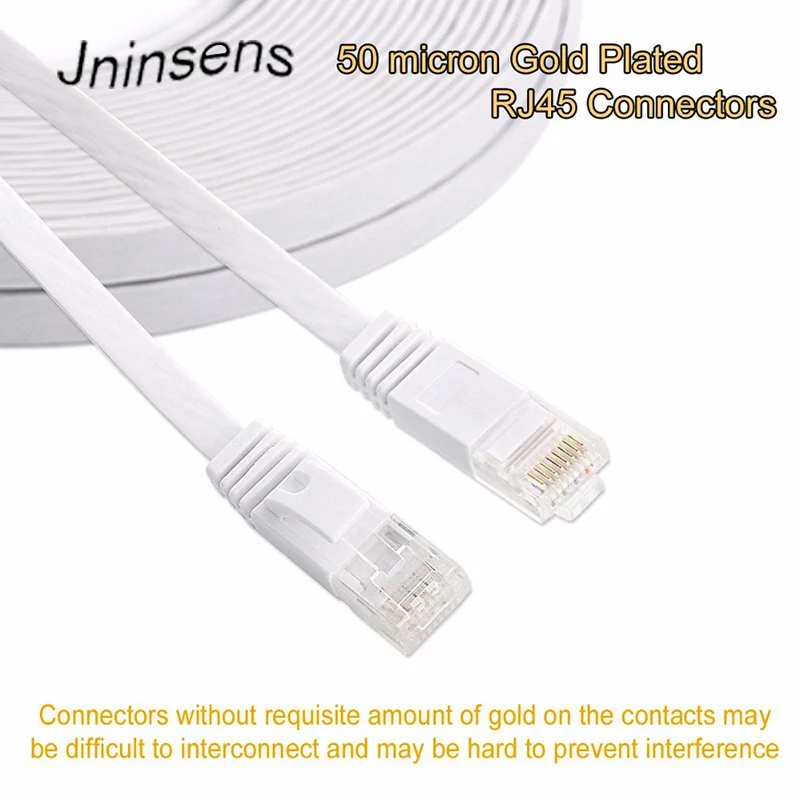 CAT6 плоский Ethernet Кабель 250 МГц 1000 Мбит/с CAT 6 RJ45 сетевой Патч корд LAN кабель для