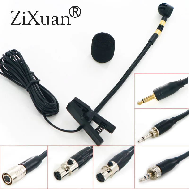 Конденсаторный музыкальный инструмент микрофон гусиная шея для Shure AKG Samson