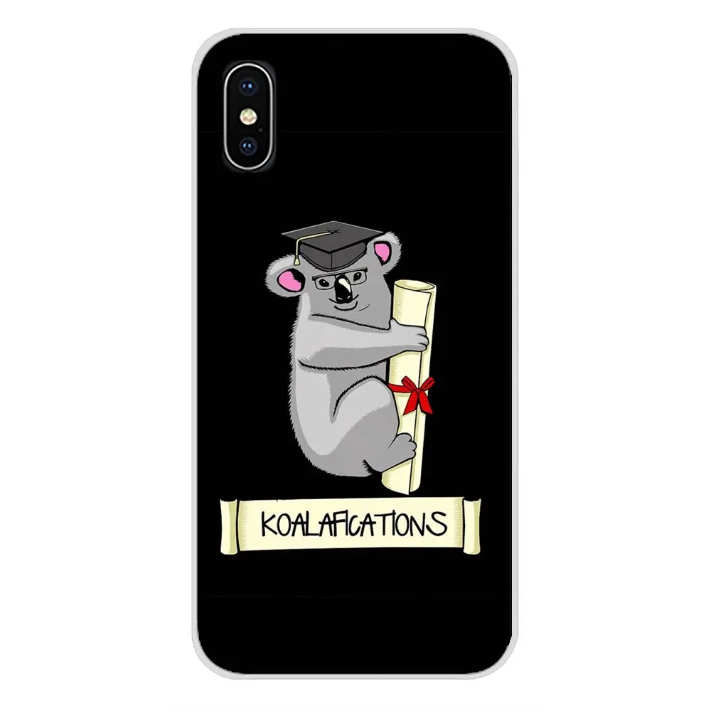 Милый гибкий чехол Koala для HTC One U11 U12 X9 M7 M8 A9 M10 E9 Plus Desire 630 530 626 628 816 820 830 прозрачный