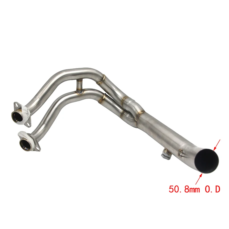 Alconstar For Kawasaki NINJIA650/Z650 Motorcycle Exhaust Middle Pipe Connect Muffler Escap Link Full System | Автомобили и