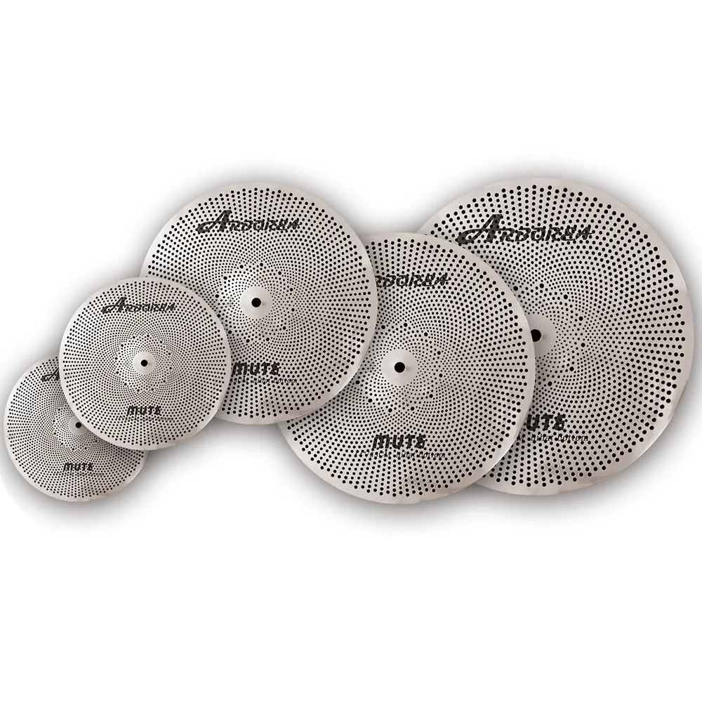 Набор бесшумных тарелок Arborea из пяти частей (14 + 16 18 20 сумка)|cymbals set|cymbal arboreaarborea cymbals