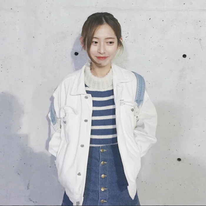 South Korea ulzzang BF autumn wind tide Harajuku Korean loose solid turtleneck long sleeved sweater coat of female students | Женская
