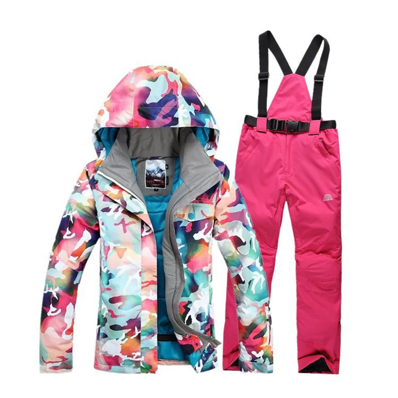 Новинка 2017 года женская зимняя теплая хлопковая водонепроницаемая