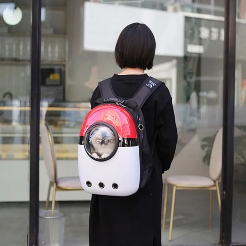 

Cat Backpack Window Astronaut Bag For Cat Backpack Carrier For Capsule Corp Capsule Dogs Buggy Fashion Pet Trave Shaped E
