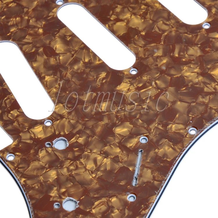 2 * накладки для гитары с коричным жемчугом замены 3 слойных накладок на гитару 11
