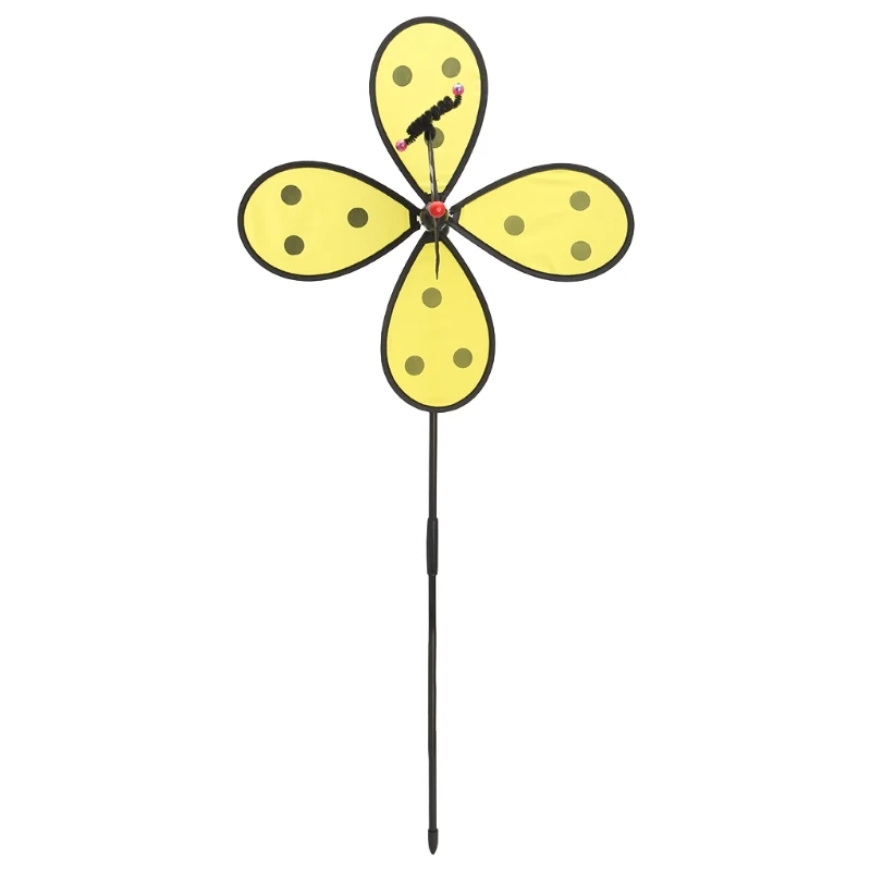 HBB большой пчелы мельница Юла ветра счетчик дома дворовый садовый декор Детская