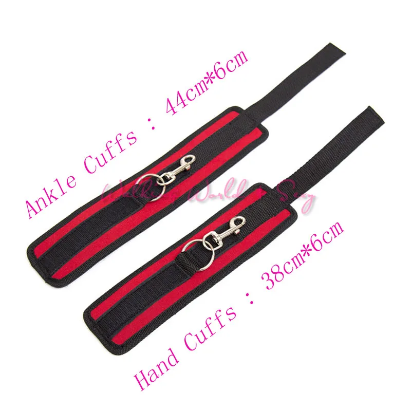 Секс товары для взрослых под кроватью БДСМ бондаж ограничитель рук манжеты на