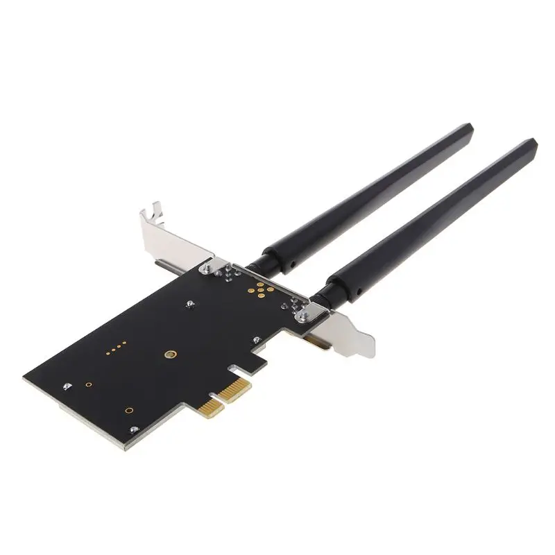 

Dual Band 2.4+5G Bluetooth 4.2 Wifi Wireless Mini PCI-Express Network Card For Intel 7265 AC 7260HMW IT-7265HMW 8260