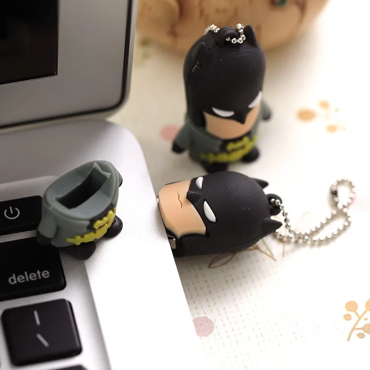 Amthin usb флеш-накопитель с реальной емкостью изображением миньона супергероя