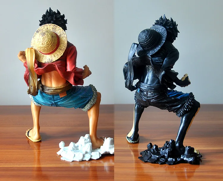 Фигурки героев японского аниме Luffy ПВХ экшн фигурки игрушки Луффи 2 вида подарок