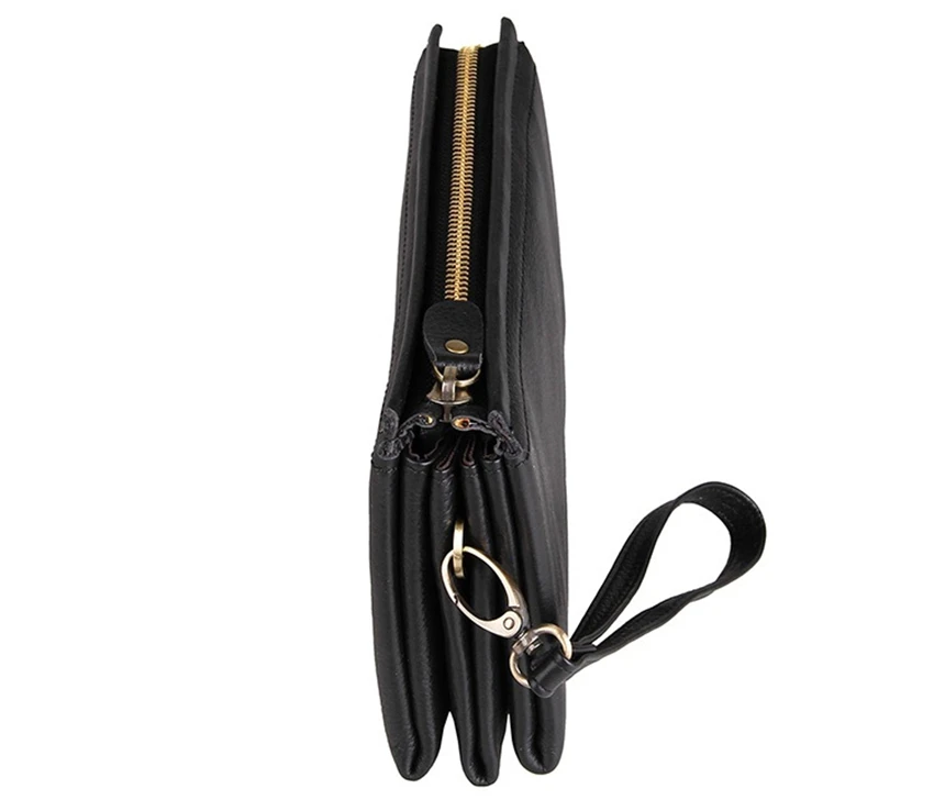 WERICHEST 2017 мужские кошельки из натуральной кожи новый мужской кошелек на молнии