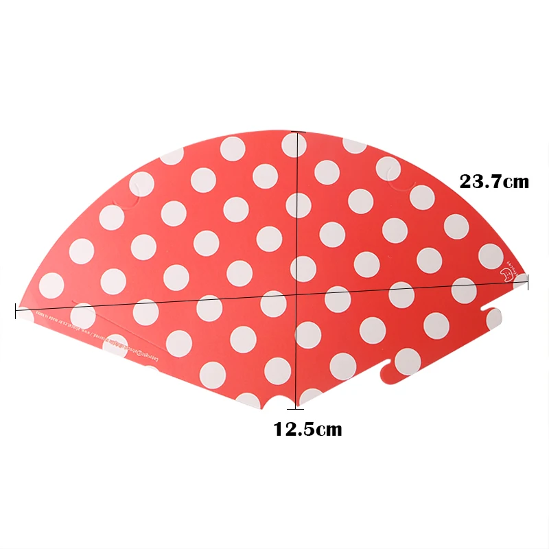 Головной убор для дня рождения с помпонами 11 шт. шапочка в горошек рисунком