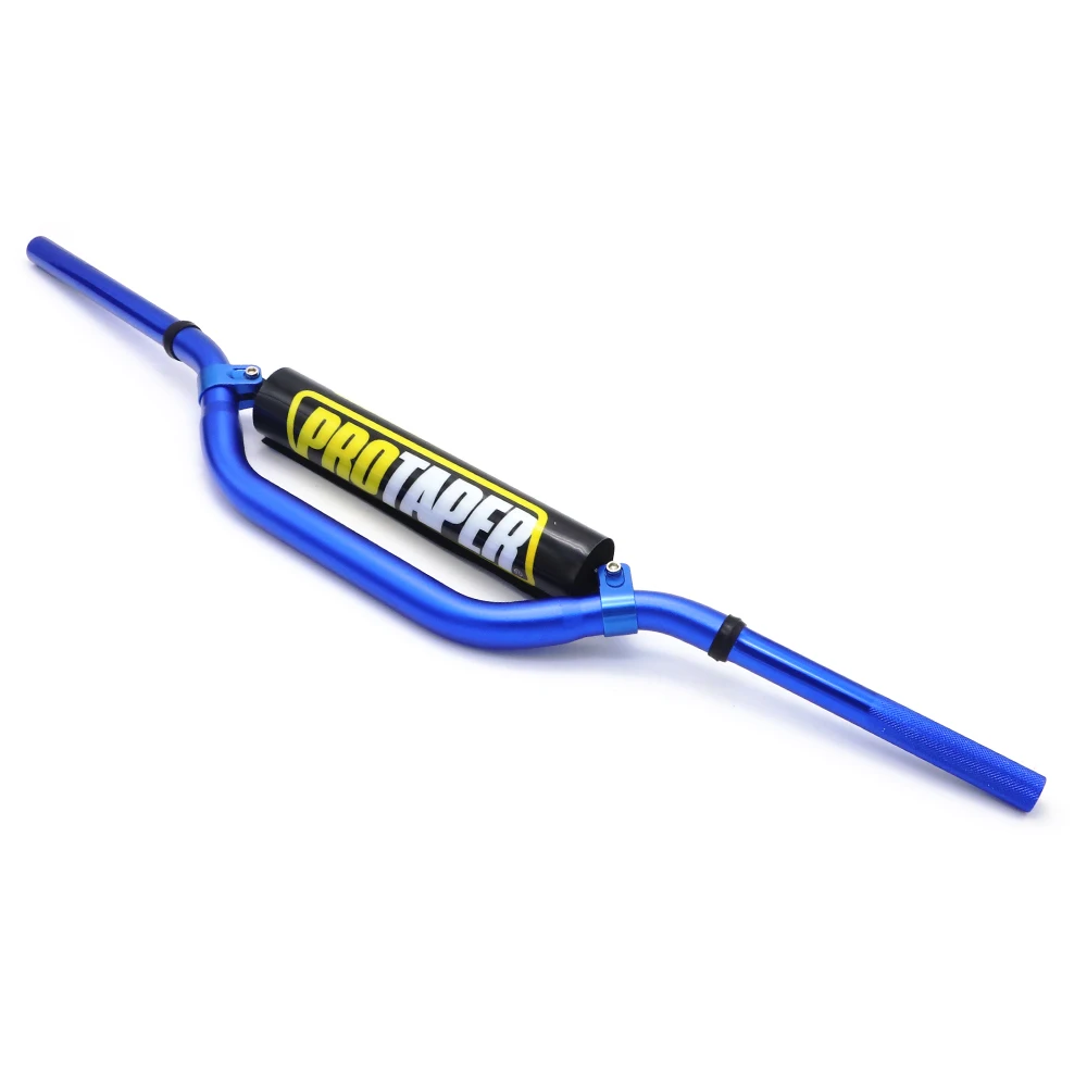 Blue Мотоцикл руль 1-1/" 28 мм бар комплект PRO конус ручки Грипсы для KTM CRF YZF WRF KXF Байк внедорожный - Цвет: Blue
