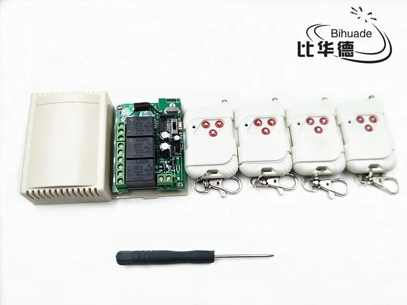 433 МГц код обучения Универсальный беспроводной пульт дистанционного управления