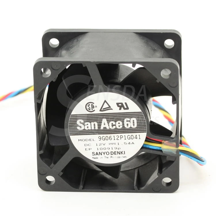 Оригинал для Sanyo 9G0612P1G041 6025 60 мм 6 см 12В 1.54A мощный сервер Охлаждающие вентиляторы