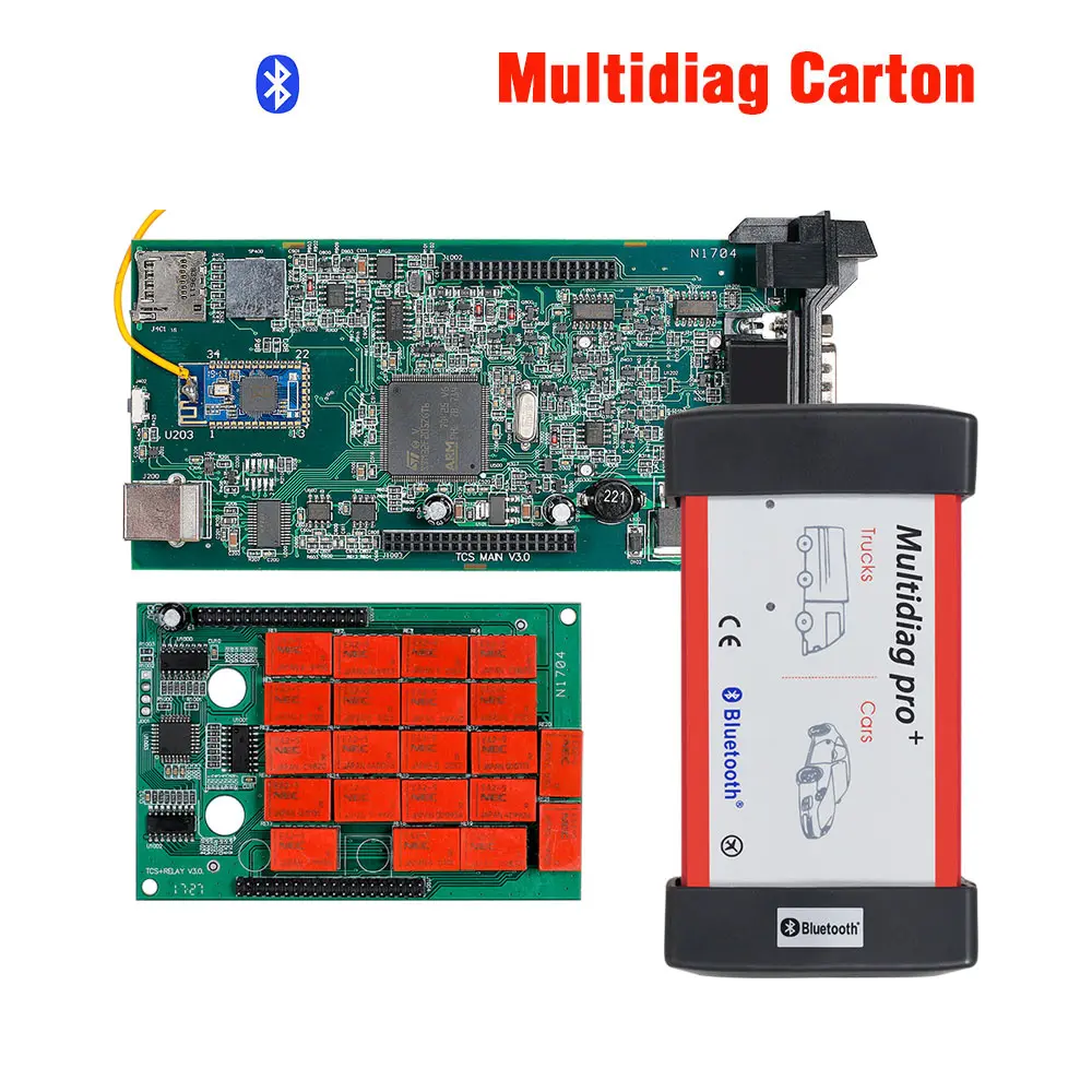Type 4 Двойной зеленый pcb Bluetooth, протокол CDP TCS PRO с. r1 keygen программное обеспечение автомобиля грузовик диагностический инструмент multidiag pro Лидер продаж - Цвет: Type 4