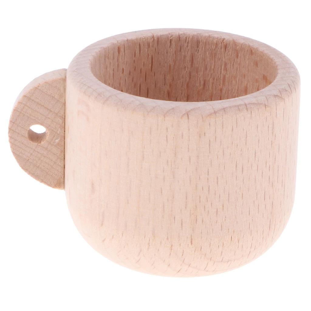 Coffee Cup Деревянный набор для чая-чайника чайная чашка вечерние игрушки кукольный домик Миниатюрные кухонные аксессуары для посуды детские игрушки - Цвет: Coffee Cup