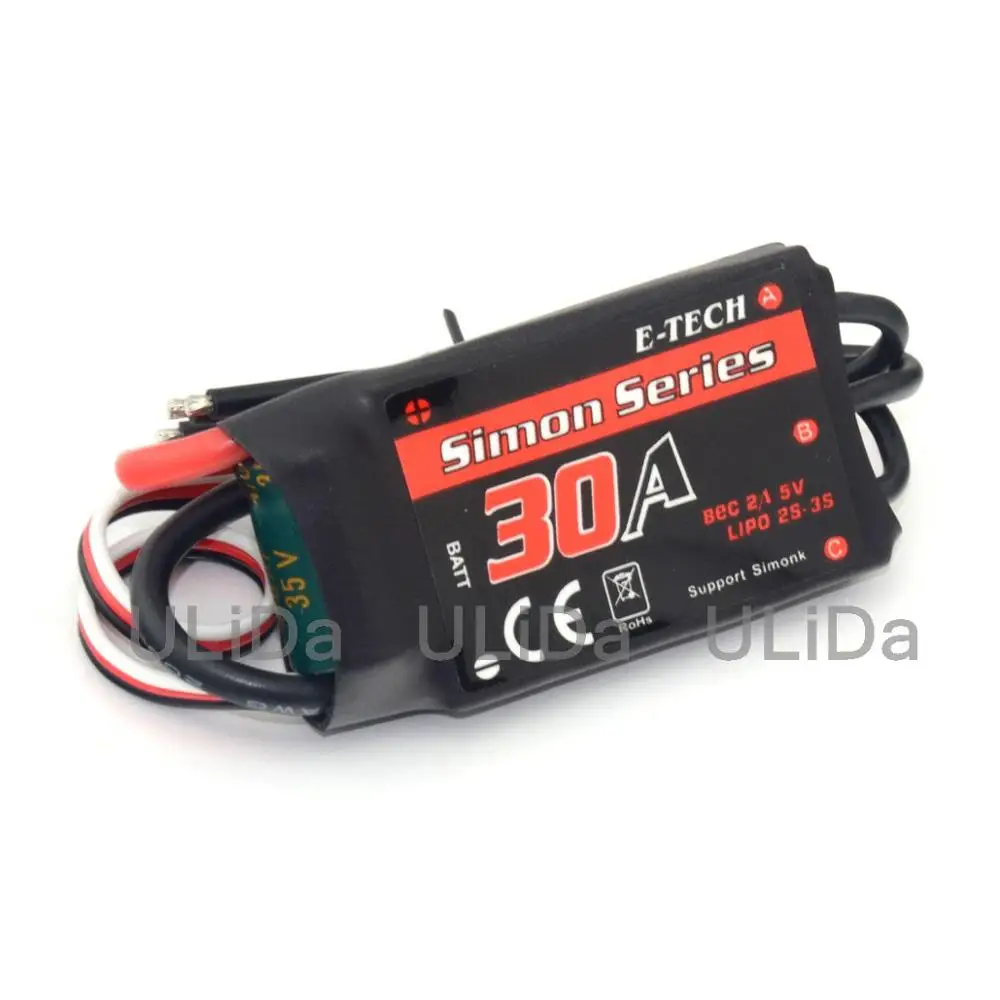 2 3S 30AMP 30A SimonK прошивка бесщеточный ESC w/BEC Quad Multi copter APM|quad pocket|quad lnbesc for rc boat |
