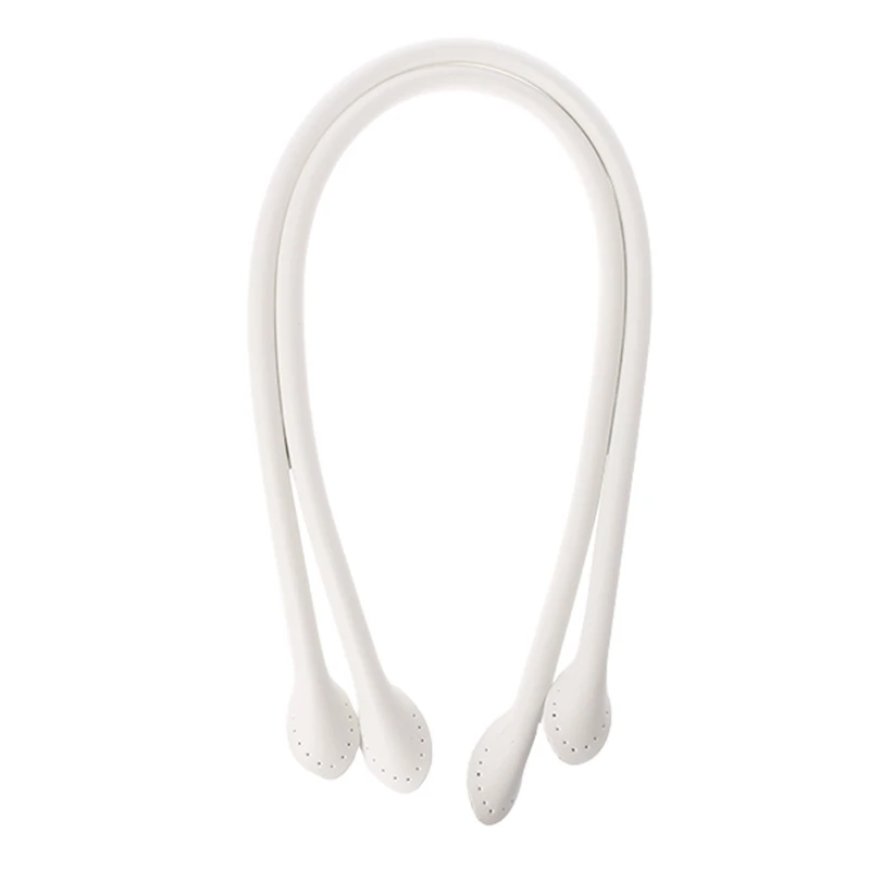 60cm White Модные KZ 2 шт 60 см сумка ремень спилок сумка ручка мешки с веревкой Замена для DIY ручные аксессуары круглые уши KZ0003 - Цвет: 60cm White