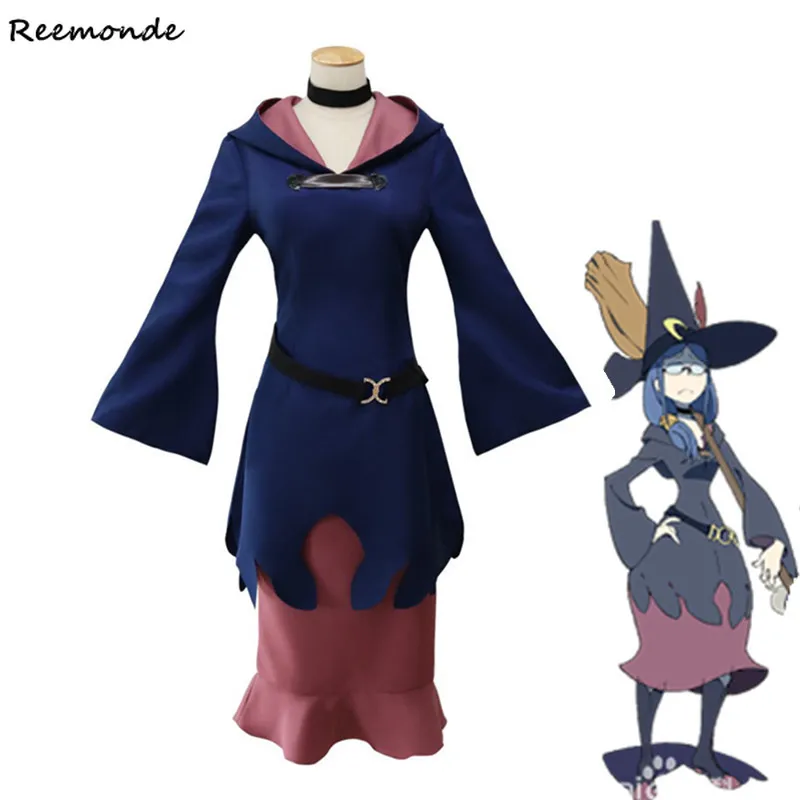 Anime Little Witch Academy Diana Cavendish Cosplay Costumes Professor Ursula Sucy Manbavaran Dresses School Uniform Women Girls