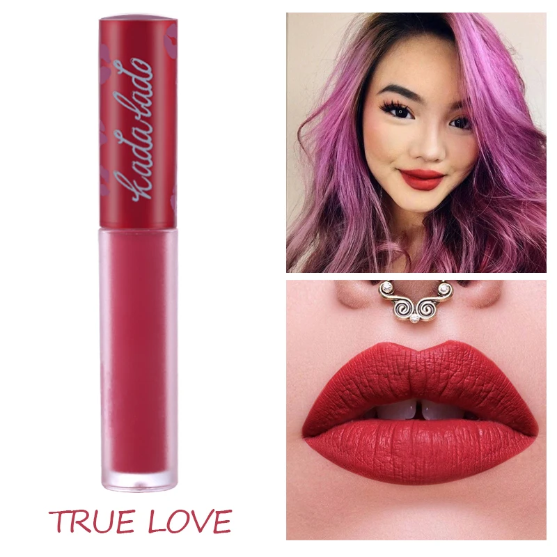 New Make Up 2018 Liquid lipstick mate set Lip Tattoo Long Lasting Pigment Nude Brown Dark Red Black Matte Makeup Lipgloss | Красота и