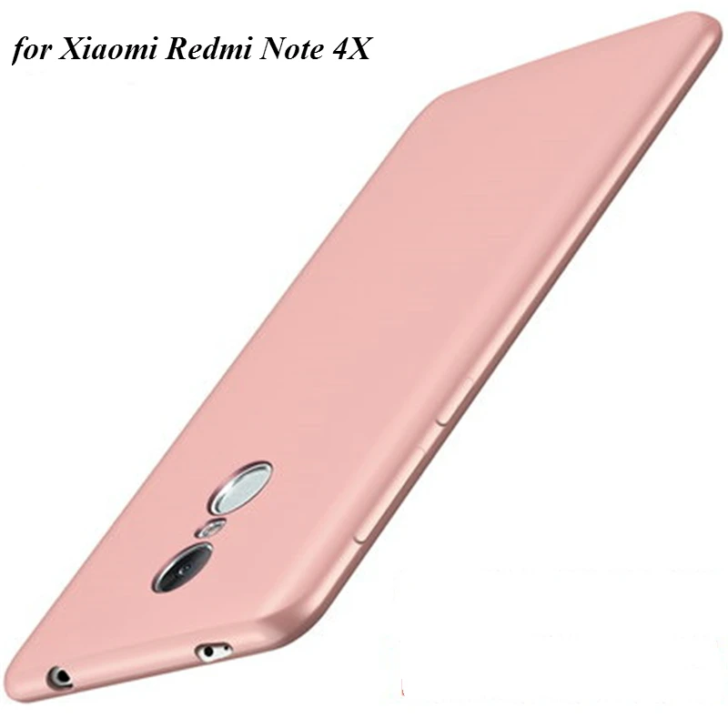 Мягкий силиконовый чехол накладка для Xiaomi Redmi Note 4X чехлы Red Rice Hongmi Pro 5 дюйма