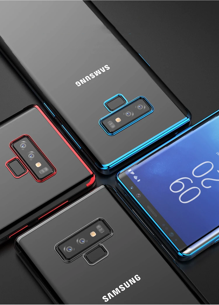 Для samsung Galaxy Note 9 чехол S10 Plus покрытие мягкий прозрачный ТПУ задняя крышка для samsung Note9 Note8 чехол тонкий силиконовый Coques Note9 Note 10 Plus Coque A30 A50 A70 A7