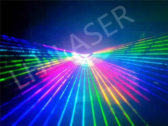 4500 мВт для лазерного шоу системы SD карты полноцветный RGB ILDA DMX DJ сценический