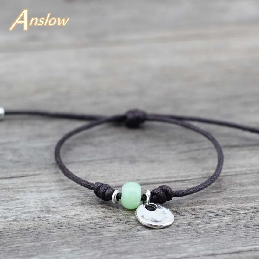 Anslow милый Романтический корейский Pulseiras Masculinas кожаный браслет для женщин браслеты дружбы подарок на день матери LOW0492LB