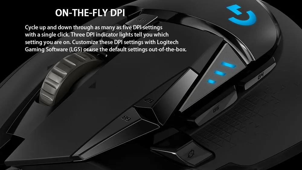 Оптическая мышь G502 HERO gaming mouse от lotech wiht Hero sensor 16000 dpi RGB проводная мышь для overwatch PUBG DOTA mouse gamer
