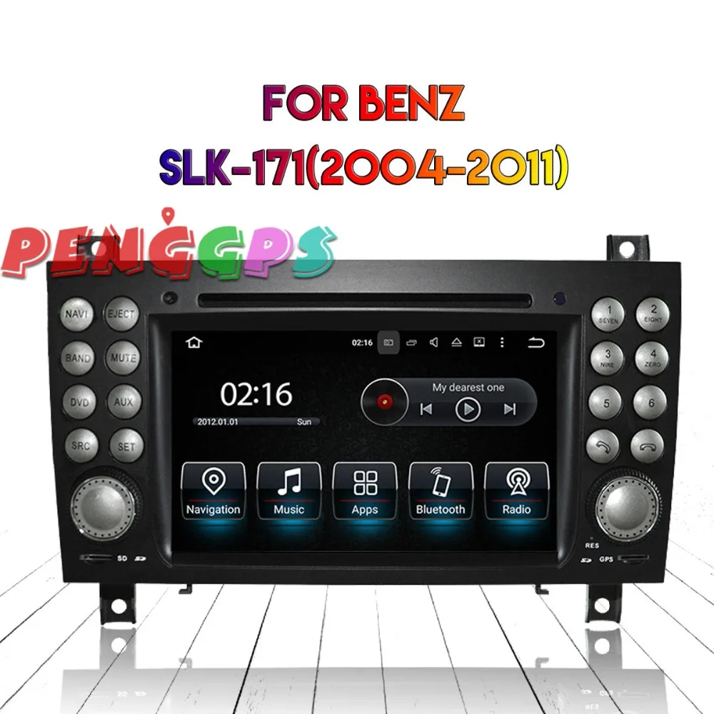 Android 8 0 7 1 автомобильное радио стерео GPS-головное устройство для Mercedes Benz SLK-171 2004-2008