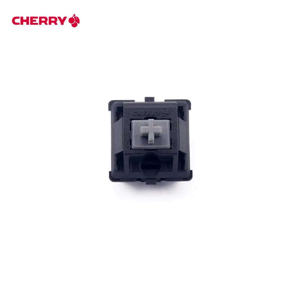 Tactile Grey Cherry MX/RGB/бесшумный переключатель, черный, красный, синий, прозрачный, белый, зеленый, линейный, серый, переключатели для механической клавиатуры - Цвет: Tactile Grey