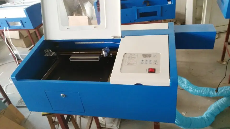 rubber stamp laser machine with big power enlarge