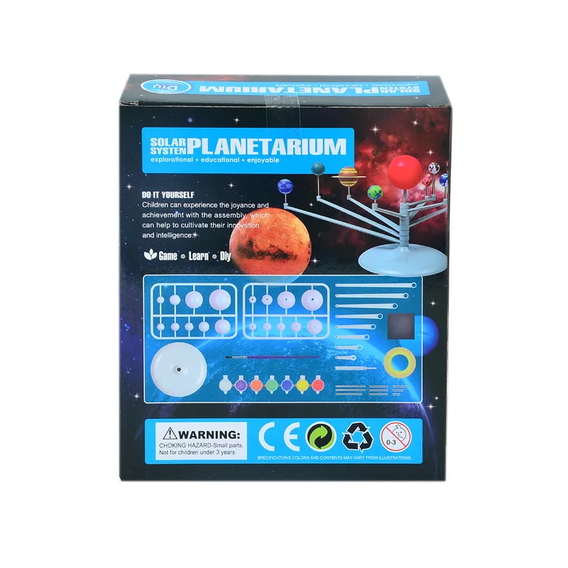 Солнечная система модель Nine Planets Kit астрономическая живопись научный планетариум